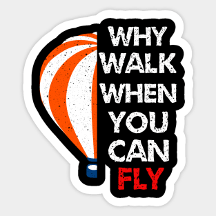 HOT AIR BALLOON Sticker